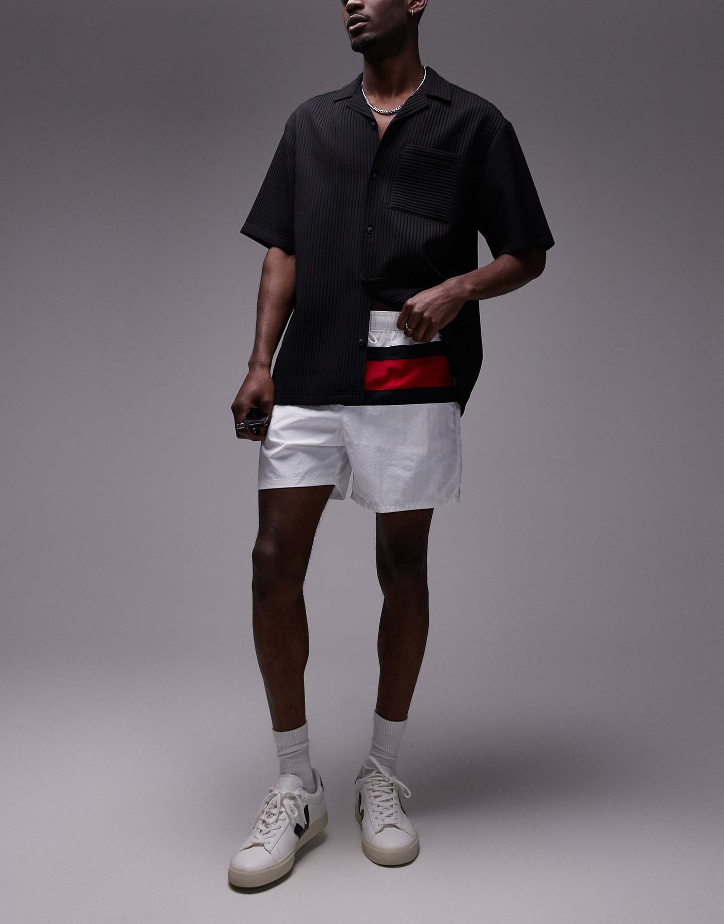 Tommy Hilfiger. Drawstring Flag - Swim