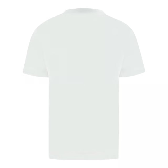 1. BALMAIN Paris Print Logo White T-Shirt