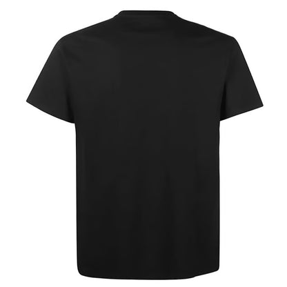 VALENTINO VLTN Print College Logo T-Shirt in Black