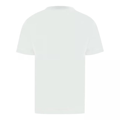 1. BALMAIN Paris Print Logo White T-Shirt