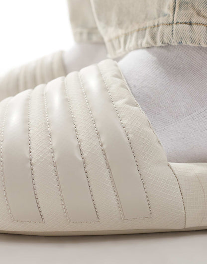 adidas Originals Adilette 24 sliders in beige