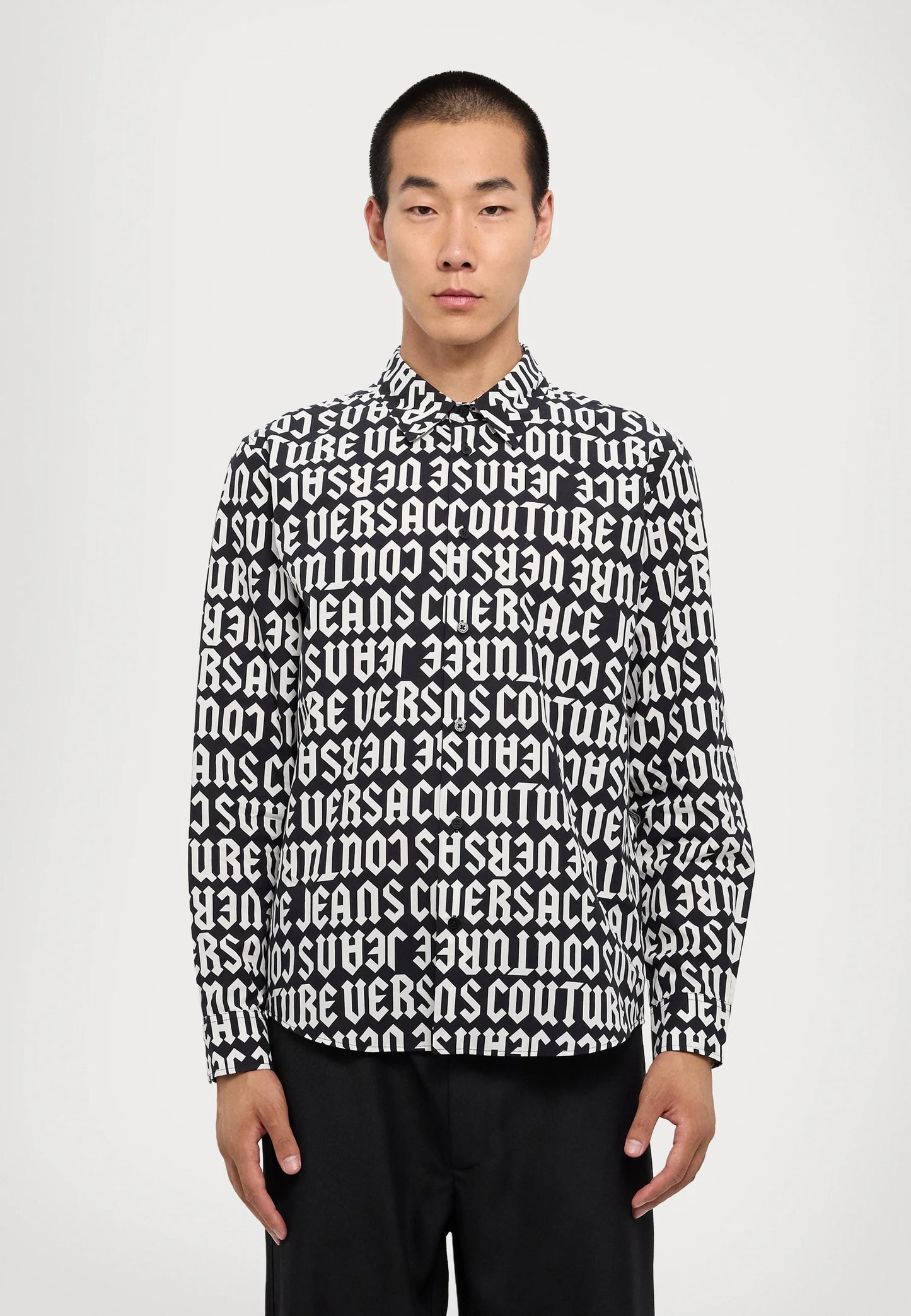 Versace Jeans Couture ALL OVER - Shirt - white