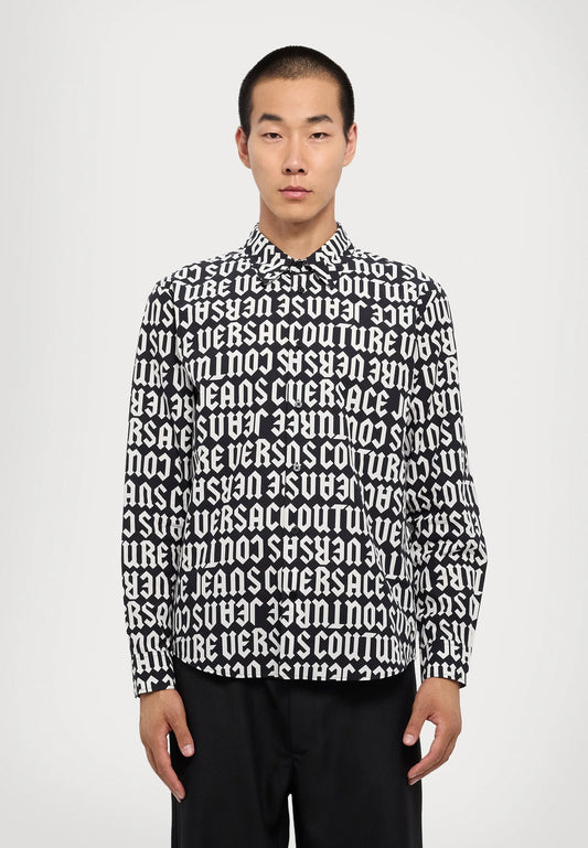 Versace Jeans Couture ALL OVER - Shirt - white